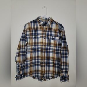 George Flannel/Plaid Button up Long-sleeve